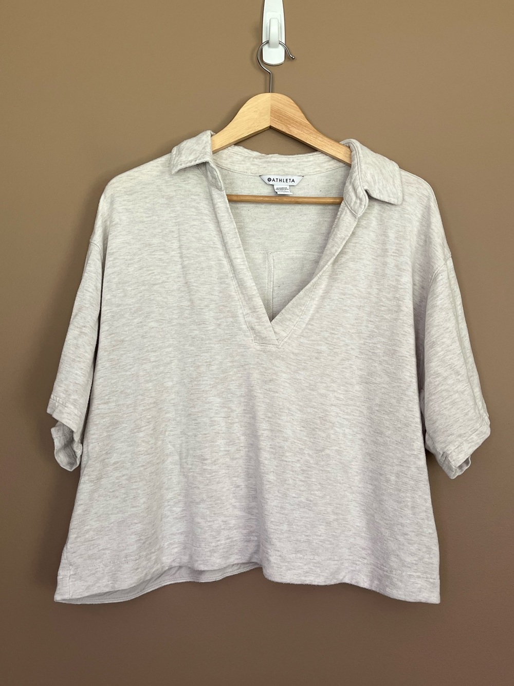 {Athleta} Westwood Sweatshirt Tee - Womens Small